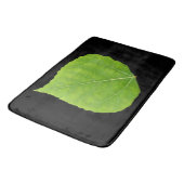 Tapis De Bain Feuille d'Aspen vert #11 (Angle)