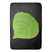 Tapis De Bain Feuille d'Aspen vert #11 (devant Vertical)