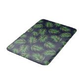 Tapis De Bain Feuille de fougère botanique (Angle)