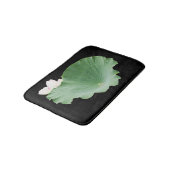 Tapis De Bain Feuille de Lotus géante en fleur (Angle)