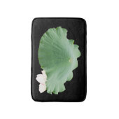 Tapis De Bain Feuille de Lotus géante en fleur (Devant (Vertical))
