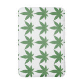 Tapis De Bain Feuille de mauvaises herbes (Devant (Vertical))