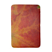 Tapis De Bain Feuille d'érable rouge Abstraite Automne Photograp (Devant (Vertical))