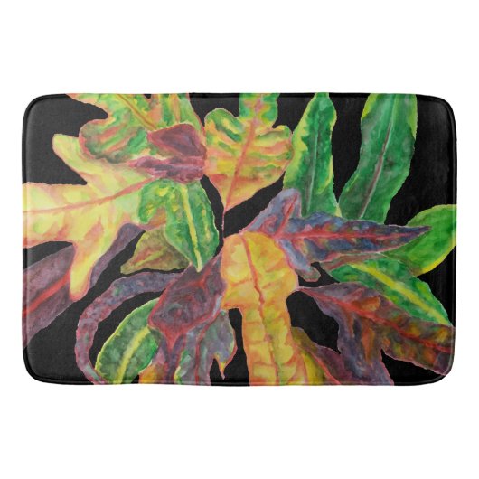 Tapis De Bain Feuille majestueux (Devant)