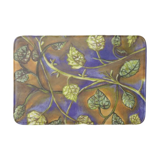 tapis de bain feuille ondulant (Devant)