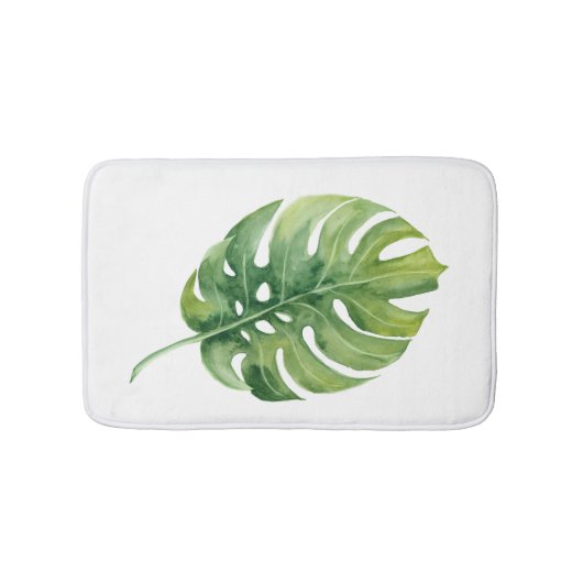 Tapis De Bain Feuille verte (Devant)