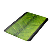 Tapis De Bain Feuille verte (Angle)