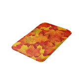 Tapis De Bain Feuilles automnales (Angle)
