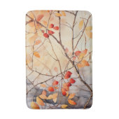 Tapis De Bain Feuilles automnales Bath Mat (Devant (Vertical))