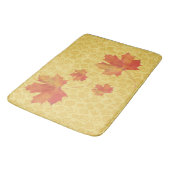 Tapis De Bain Feuilles automnales Bath Mat (Angle)