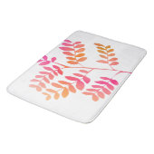 Tapis De Bain Feuilles couchers de soleil (Angle)