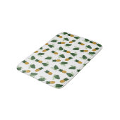 Tapis De Bain Feuilles D'Ananas Et De Palmiers (Angle)