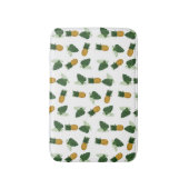 Tapis De Bain Feuilles D'Ananas Et De Palmiers (Devant (Vertical))