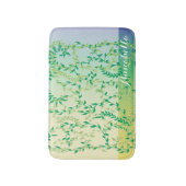 Tapis De Bain Feuilles dansants (Devant (Vertical))
