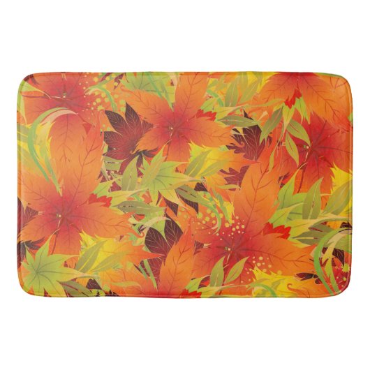 Tapis De Bain Feuilles d'automne (Devant)