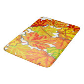 TAPIS DE BAIN FEUILLES D'AUTOMNE (Angle)