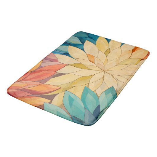 Tapis De Bain Feuilles d'automne (Angle)