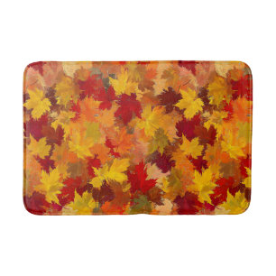 Tapis De Bain Feuilles d'automne - Célébrer la beauté d'automne
