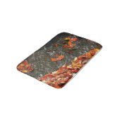 Tapis De Bain Feuilles d'automne dans la cascade I Photographie (Angle)