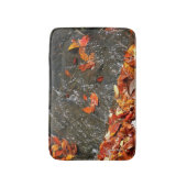 Tapis De Bain Feuilles d'automne dans la cascade I Photographie (Devant (Vertical))