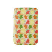 Tapis De Bain feuilles d'automne de l'aquarelle (Devant (Vertical))