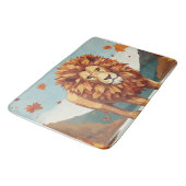 Tapis De Bain Feuilles d'automne Lion mâle (Angle)