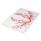 Tapis De Bain Feuilles de cèdre sur un bath Mat (Angle)