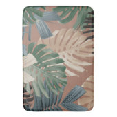 Tapis De Bain Feuilles de jungle tropicales Monstera 2 (devant Vertical)