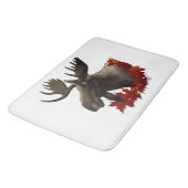 Tapis De Bain Feuilles de l'érable rouge orignal (Angle)