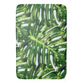 Tapis De Bain Feuilles de Monstera Tropical (devant Vertical)