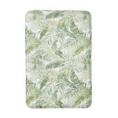 Tapis De Bain Feuilles de palmier vert tropical (Devant (Vertical))