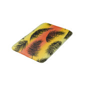 Tapis De Bain Feuilles de palmiers : motif sans soudure. (Angle)