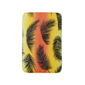 Tapis De Bain Feuilles de palmiers : motif sans soudure. (Devant (Vertical))