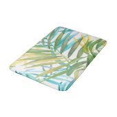 Tapis De Bain Feuilles de palmiers tropicaux (Angle)