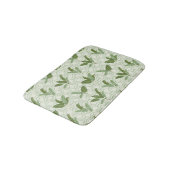Tapis De Bain Feuilles de palmiers tropicaux (Angle)