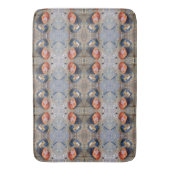 Tapis De Bain Feuilles et Motif Sea Shells (devant Vertical)