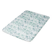Tapis De Bain Feuilles et succursales transparents (Angle)