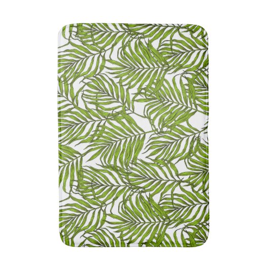 Tapis De Bain Feuilles Palm (Devant (Vertical))