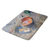 Tapis De Bain Feuilles tombés sur le sable (Angle)