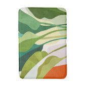 Tapis De Bain Feuilles tropicaux (Devant (Vertical))
