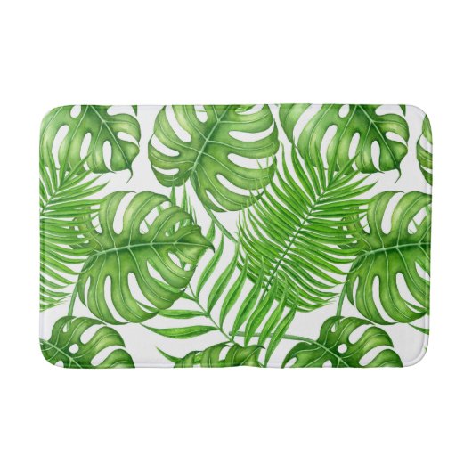 Tapis De Bain Feuilles tropicaux (Devant)