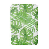 Tapis De Bain Feuilles tropicaux (Devant (Vertical))