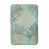 Tapis De Bain Feuilles tropicaux défraîchis (Devant (Vertical))