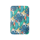 Tapis De Bain Feuilles tropicaux exotiques (Devant (Vertical))
