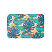 Tapis De Bain Feuilles tropicaux exotiques (Devant)