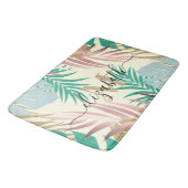 Tapis De Bain Feuilles tropicaux mignons (Angle)