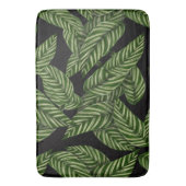Tapis De Bain Feuilles tropicaux modernes (devant Vertical)
