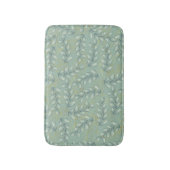 Tapis De Bain Feuilles vert et or (Devant (Vertical))