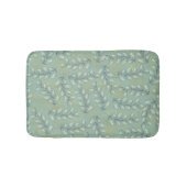 Tapis De Bain Feuilles vert et or (Devant)