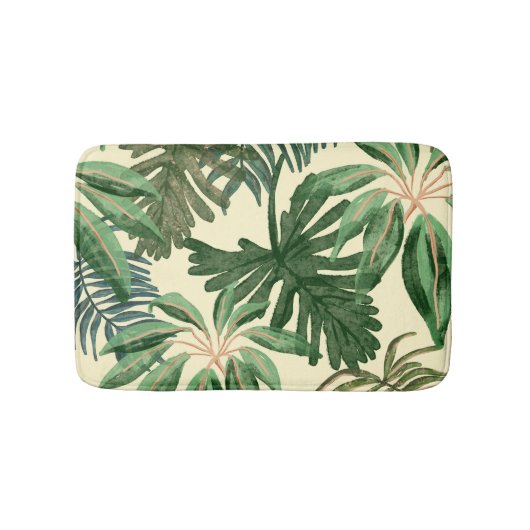 Tapis De Bain Feuilles vertes (Devant)